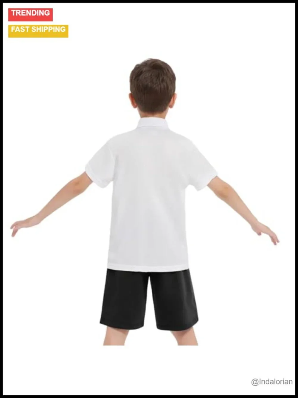 4pk Boys Polo Shirts Mesh Athletic Quick Dry Short Sleeve Performance Tops